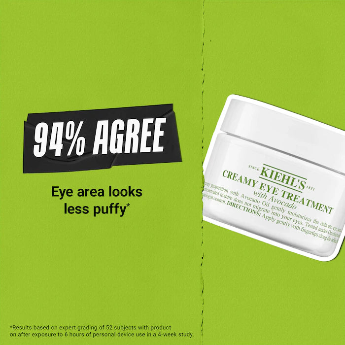 Kiehl's Since 1851 - Avocado Eye Cream for Brightening & Depuffing