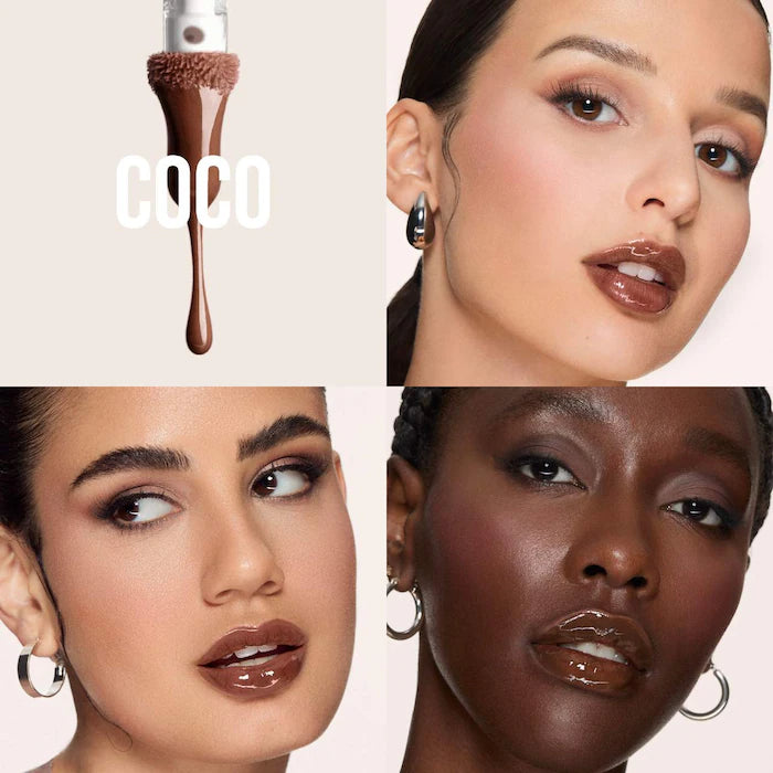 Huda Beauty - Faux Filler Shiny Non-Sticky Lip Gloss